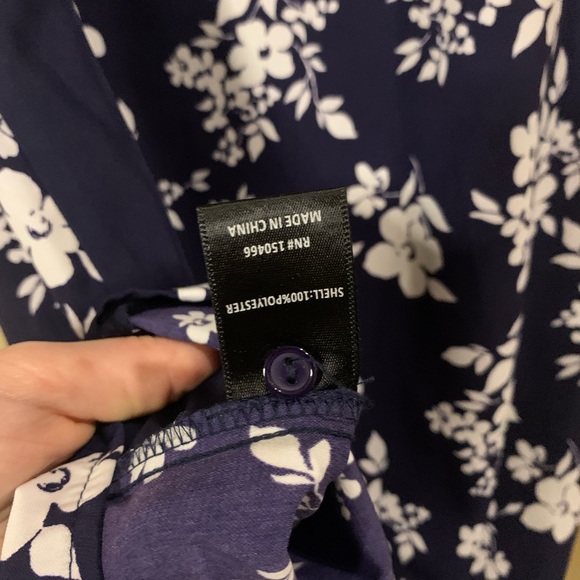 41 Hawthorn Dress | Blue/Floral Pattern | Size S - Picture 7 of 7